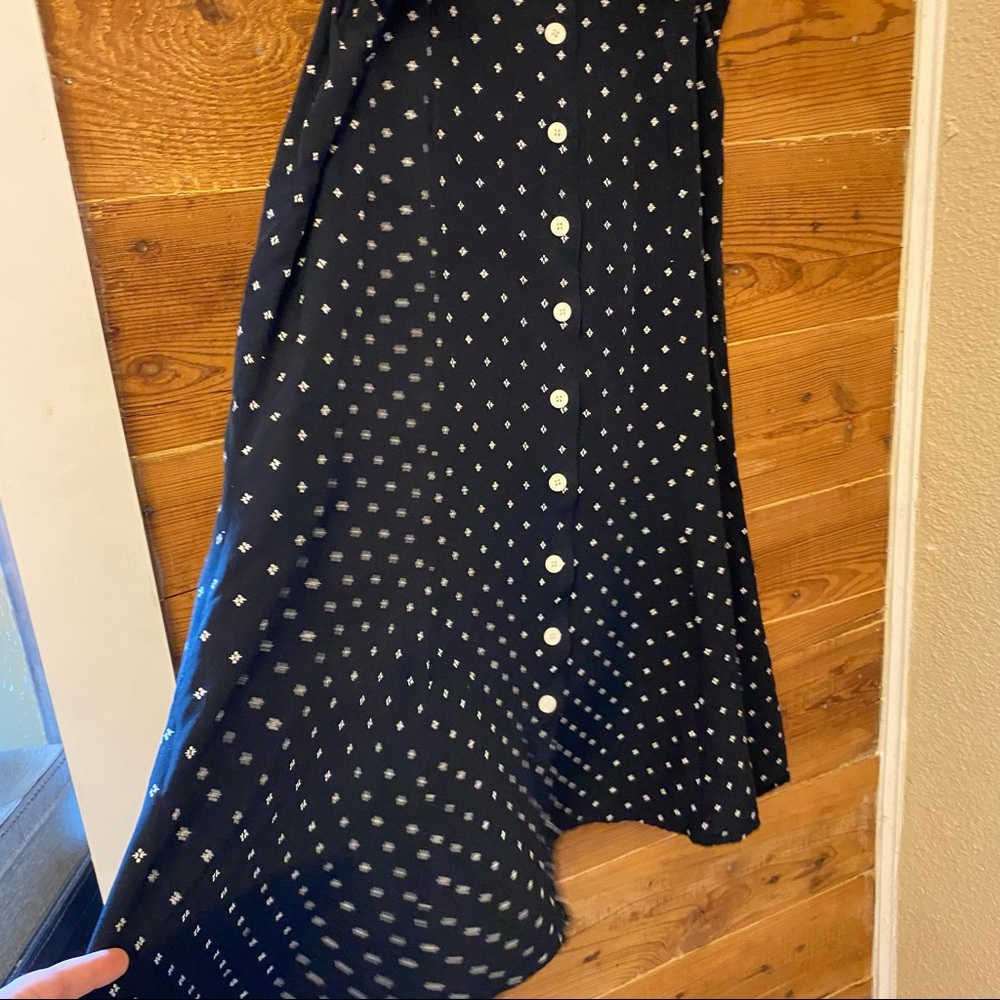 Authentic Vintage Buttondown Skirt 🖤🤍🖤